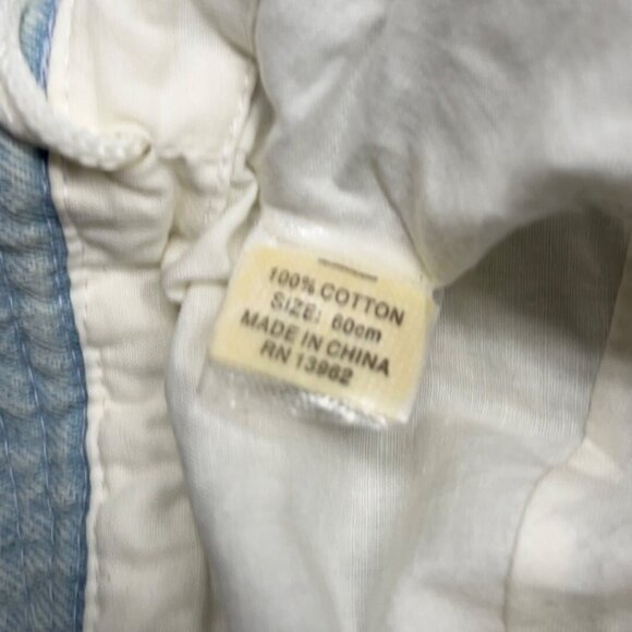 Unisex Blue Washed Denim Bucket Hat Sz 60cm - Picture 5 of 7